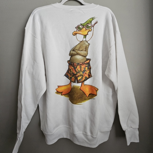 Duck Head Vintage Sweatshirt XL Pullover Sweatshirt Sweater 90s Size xl - Picture 7 of 8